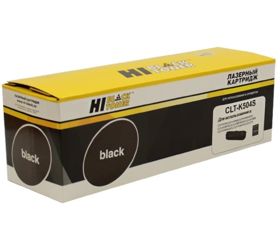 Картридж Hi-Black для Samsung CLP-415/470/475/CLX-4170/4195, Bk, 2,5K HB-CLT-K504S 1