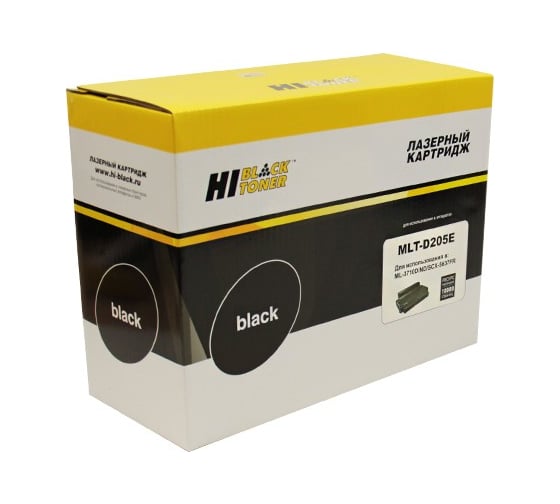 Картридж Hi-Black для Samsung ML-3710/SCX-5637, 10K HB-MLT-D205E 1