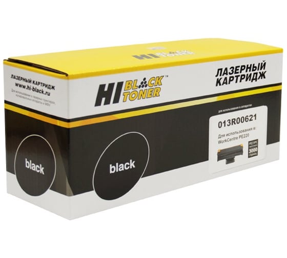 Картридж Hi-Black для Xerox PE220, 3K HB-013R00621 1