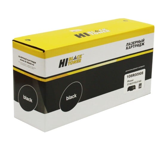 Картридж Hi-Black для Xerox Phaser 3140/3155/3160, 1,5K HB-108R00908 1