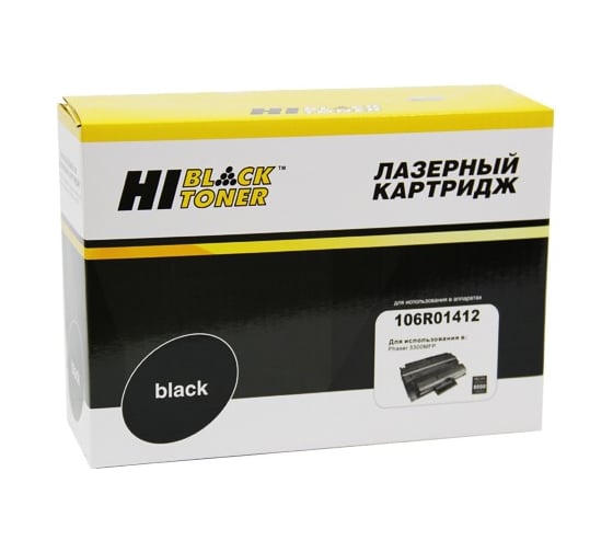 Картридж Hi-Black для Xerox Phaser 3300, 8K HB-106R01412 1