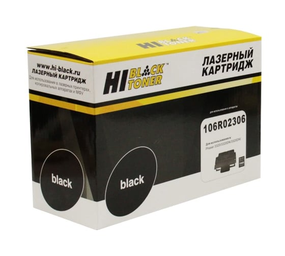 Картридж Hi-Black для Xerox Phaser 3320/DNI, 11K HB-106R02306 1