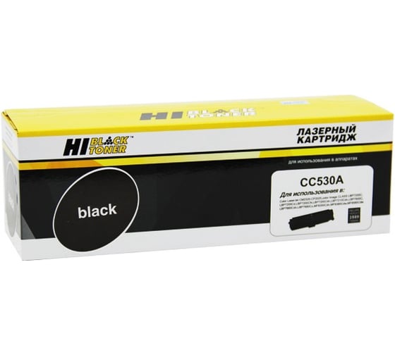 Картридж Hi-Black (/CE410/CF380/718) для HP CLJ CP2025/CM2320/Canon LBP7200, Bk, 4K HB-CC530A 1