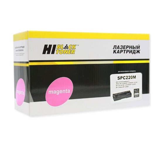 Картридж Hi-Black для Ricoh Aficio SPC220DN/C221DN/C222SF/C240DN, M, 2K HB-SPC220M 1