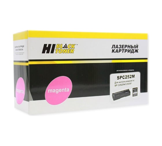 Картридж Hi-Black для Ricoh Aficio SPC252DN/C252SF/SPC262DNw/SPC262SFNw, M, 6K HB-SPC252M 1