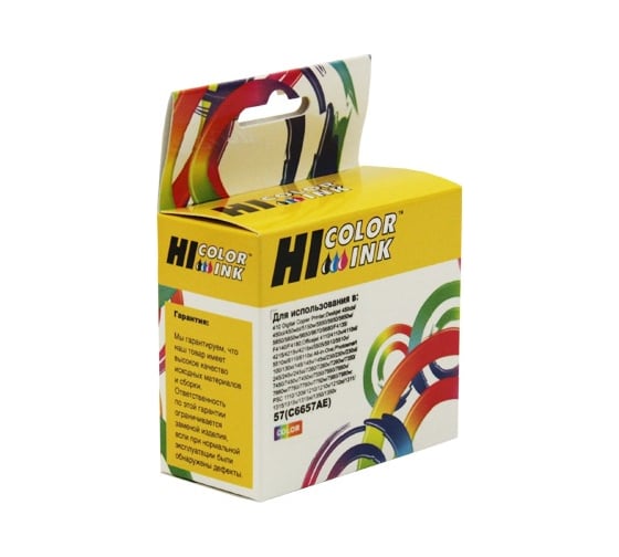 Картридж Hi-Black (HB-C6657AE) для HP DJ 5550/450, №57, Color HB-HP№57(C6657AE)-Color 1