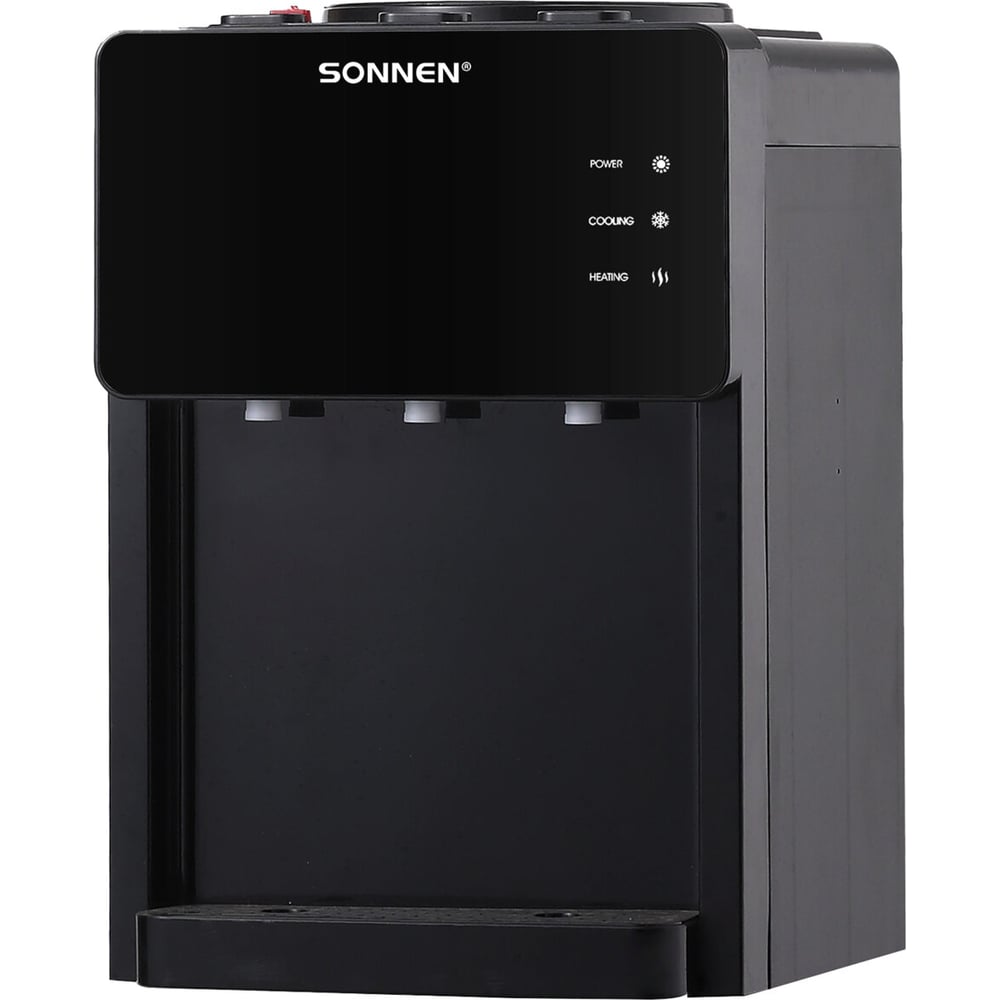 КулердляводыSONNENTSE-03BP,настольный,нагрев/охлаждениеэлектронное,3крана,антрацит455752