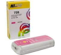 Картридж Hi-Black (HB-F9J66A) для HP DJ T730/T830, 130ml, №728XL, Magenta HB-HP№728XL(F9J66A)-M