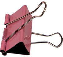 Зажим для бумаг Prof-Press цветной 41 мм, набор 12 шт, в картонной коробке ЗК-4175