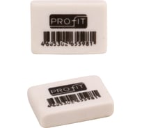 Ластик Profit синтетический каучук, белый, 25х17х6 мм, 60 шт ЛС-5598