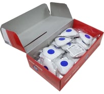 Ластик Prof-Press синтетический каучук, белый, 10x45x45 мм, треугольный с держателем, 24 шт Л-3204