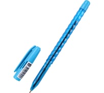 Шариковая ручка с грипом Profit GLASS синяя, игольчатый наконечник, диаметр 0.7 мм ШК РШ-7560