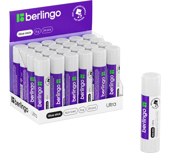 Клей-карандаш BERLINGO Ultra 8 г K1510