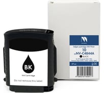 Струйный картридж NV Print 10 Black для HP DesignJet 500/800, Business Inkjet 2200/2300/2600/2800 69 мл совместимый NV-C4844A