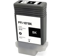 Струйный картридж NV Print PFI-107BK Black для Canon imagePROGRAF iPF670/680/770 130 мл совместимый NV-6705B001