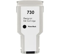 Струйный картридж NV Print 730 Photo Black для HP DesignJet T1700, T1600, T2600 300 мл совместимый NV-P2V73A