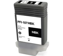 Струйный картридж NV Print PFI-107MBK Matte Black для Canon imagePROGRAF iPF670/680/770 130 мл совместимый NV-6704B001