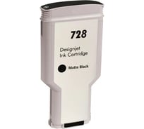 Струйный картридж NV Print 728 Matte Black для HP DesignJet T830/T730 300 мл совместимый NV-F9J68A