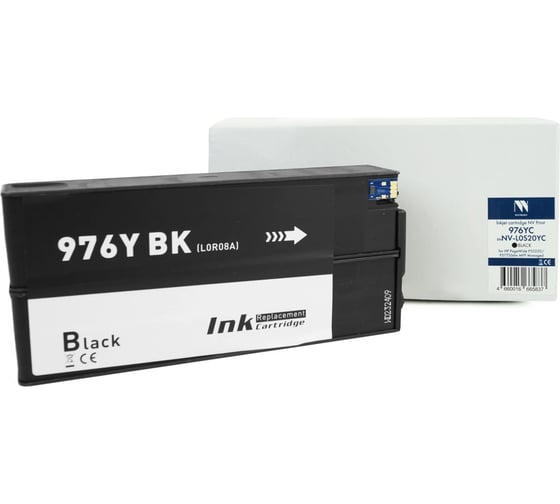 Струйный картридж NV Print NVP 976YC Black для HP PageWide P55250/P57750dw MFP Managed 21000 страниц совместимый NV-L0S20YC