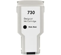 Струйный картридж NV Print 730 Matte Black для HP DesignJet T1700, T1600, T2600 300 мл совместимый NV-P2V71A