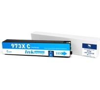 Струйный картридж NV Print 973X Cyan для HP PageWide 352dw/377dw 7000 страниц совместимый NV-F6T81AE