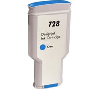 Струйный картридж NV Print 728 Cyan для HP DesignJet T830/T730 300 мл совместимый NV-F9K17A