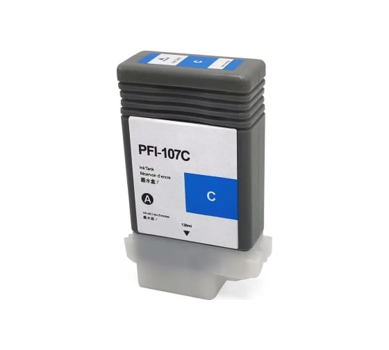 Струйный картридж NV Print PFI-107C Cyan для Canon imagePROGRAF iPF670/680/770 130 мл совместимый NV-6706B001 1