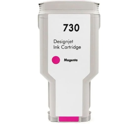 Струйный картридж NV Print 730 Magenta для HP DesignJet T1700, T1600, T2600 300 мл совместимый NV-P2V69A 1