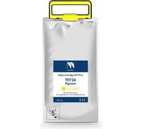Струйный картридж NV Print T9734 Yellow для Epson WorkForce Pro WF-C869RDTWF RIPS, WF-C869RDTWFSW 22000 страниц совместимый NV-C13T973400
