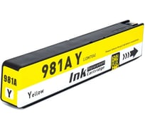 Струйный картридж NV Print 981A Yellow для HP PageWide 556/586 100 мл совместимый NV-J3M70A
