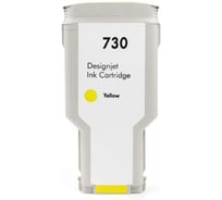 Струйный картридж NV Print 730 Yellow для HP DesignJet T1700, T1600, T2600 300 мл совместимый NV-P2V70A