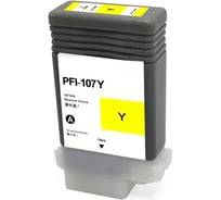 Струйный картридж NV Print PFI-107Y Yellow для Canon imagePROGRAF iPF670/680/770 130 мл совместимый NV-6708B001