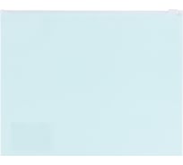 Папка-конверт Expert Complete 10 шт., на ZIP-молнии, A5+, 180 мкм, диагональ, Trend Pastel, бирюзовый EC211040019 765758