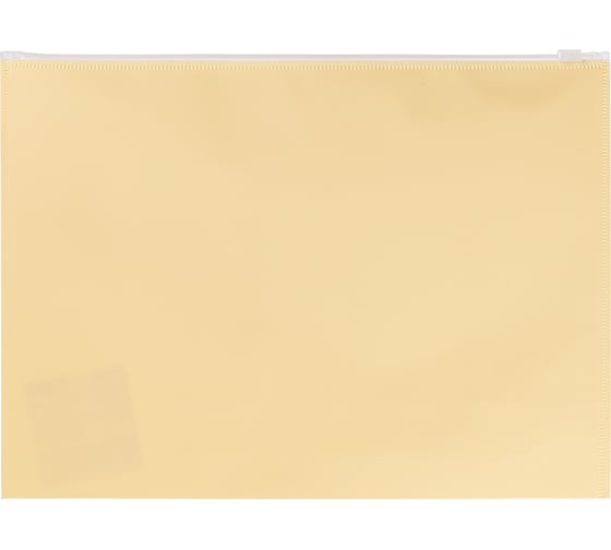 Папка-конверт Expert Complete 10 шт., на ZIP-молнии, A4, 180 мкм, диагональ, Trend Pastel, ванильный EC21124030 765725 1