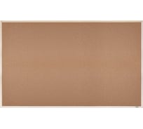 Доска пробковая HATBER 90x120 см кнопки в комплекте, деревянная рама 089161