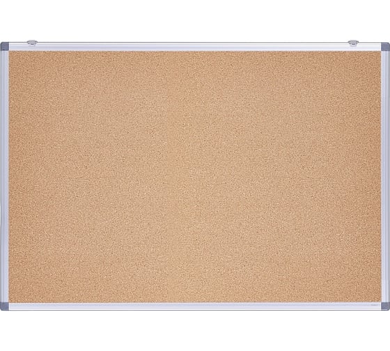 Доска пробковая HATBER 60x90 см кнопки в комплекте, 6 шт в упаковке 089158
