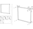 Доска пробковая HATBER 60x90 см кнопки в комплекте, 6 шт в упаковке 089158 6