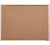 Доска пробковая HATBER 45x60 см кнопки в комплекте, деревянная рама 8 089157