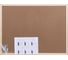 Доска пробковая HATBER 45x60 см кнопки в комплекте, деревянная рама 8 089157 6