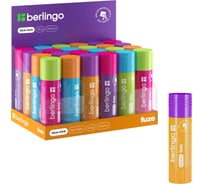Клей-карандаш Berlingo Fuze, 20г, 24 шт в упаковке, K2012