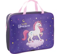 Папка с ручками ArtSpace Unicorn А4, полиэстер, на молнии, 70мм ПМД-4-20_16666
