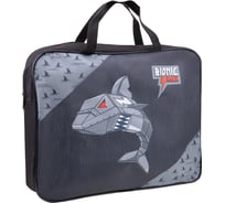 Папка с ручками ArtSpace Shark А4, полиэстер, на молнии, 70мм ПМД-4-20_16674