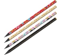 Карандаш чернографитовый Berlingo Sparkle HB, 72 шт в упаковке, черное дерево, трехгран., заточен., ассорти BP01140