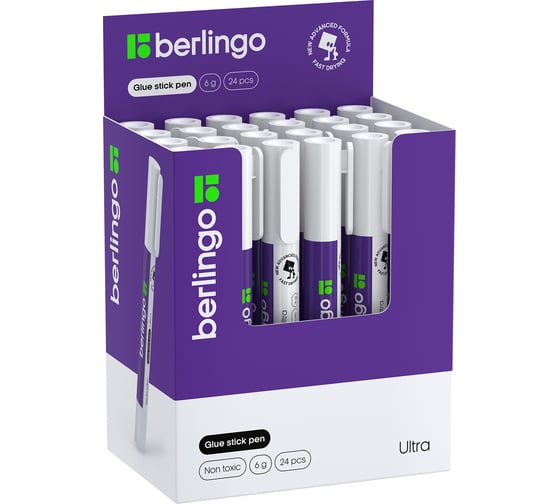 Клей-карандаш BERLINGO Ultra 6 г FPp_06000