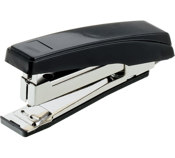 Степлер Office Space до 10 листов, пластиковый корпус, черный St210BL_433