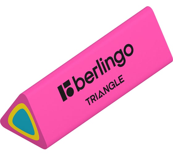 Ластик BERLINGO Triangle треугольный, термопластичная резина, 44х15х15 мм BLc_00110