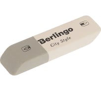 Ластик BERLINGO City style скошенный, комбинированный, натуральный каучук, 52х14х8 мм BLc_00019