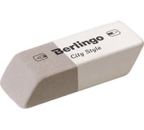 Ластик BERLINGO City style скошенный, комбинированный, натуральный каучук, 42х14х8 мм BLc_00018