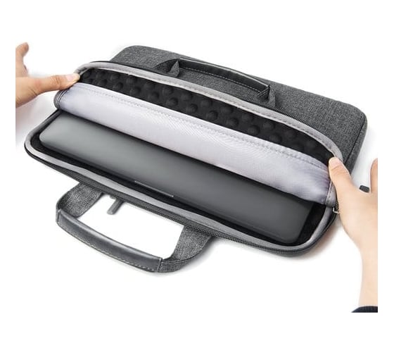 Сумка Satechi Water-Resistant Laptop Carrying Case для ноутбуков до 15, 16 дюймов, материал нейлон, цвет серый ST-LTB15