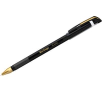 Шариковая ручка BERLINGO xGold черная, 0.7 мм, игольчатый стержень, (12 шт) грип CBp_07501
